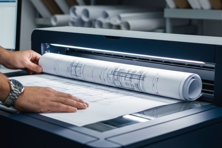 Scan Gambar Teknik A0-A2 Jakarta Timur | Maxplot Printing